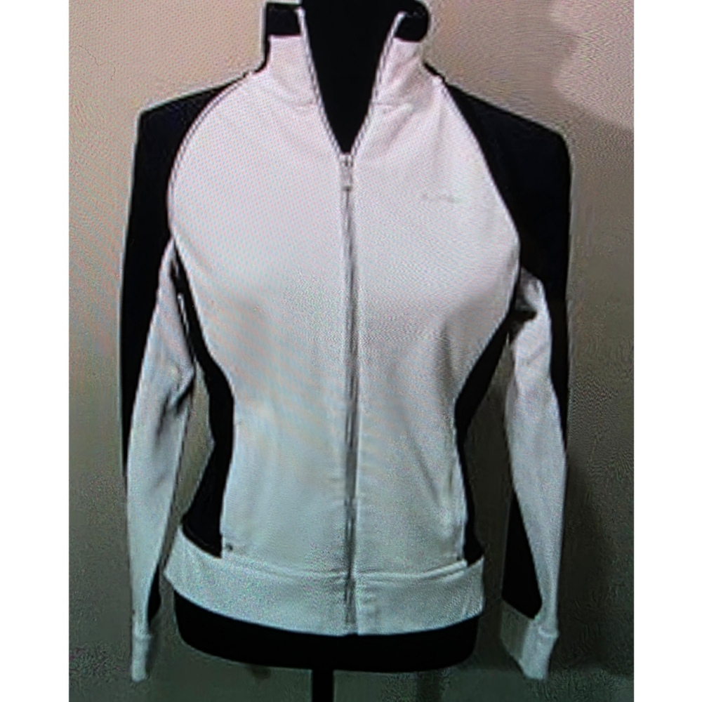 Women's Black and White Jacket